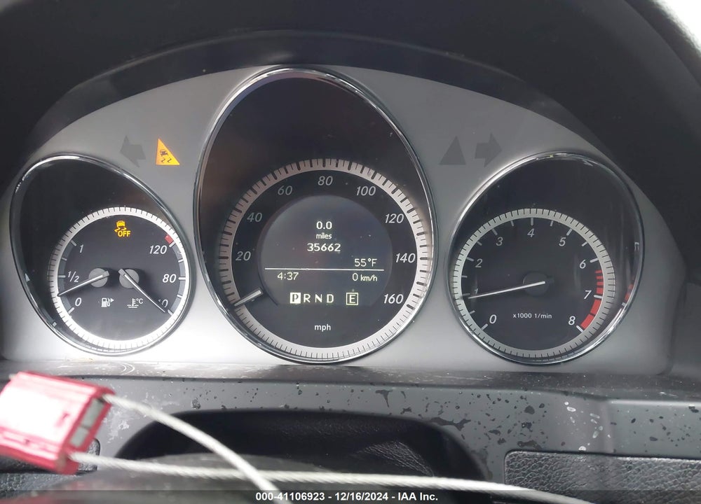 2011 MERCEDES-BENZ C 300 VIN: WDDGF5EB4BR153991