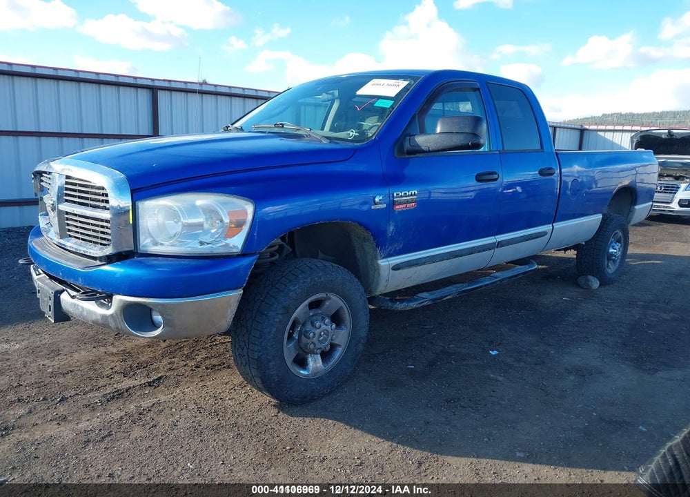 2007 DODGE RAM 2500 SLT/SPORT VIN: 3D7KS28A17G783062