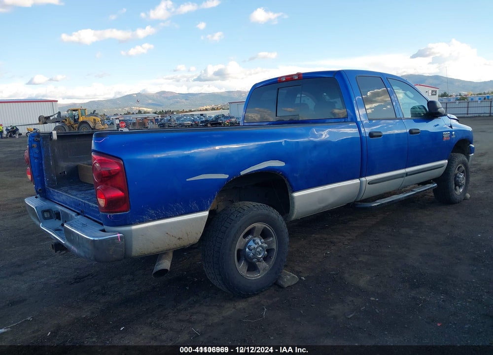 2007 DODGE RAM 2500 SLT/SPORT VIN: 3D7KS28A17G783062