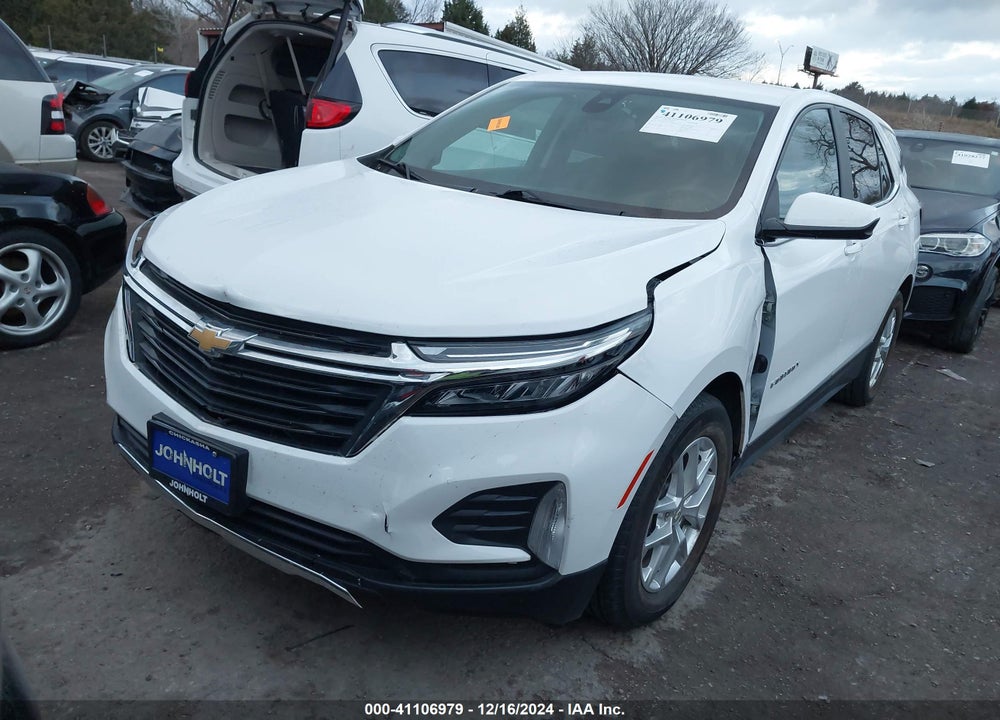 2022 CHEVROLET EQUINOX FWD LT VIN: 3GNAXKEV9NL236471