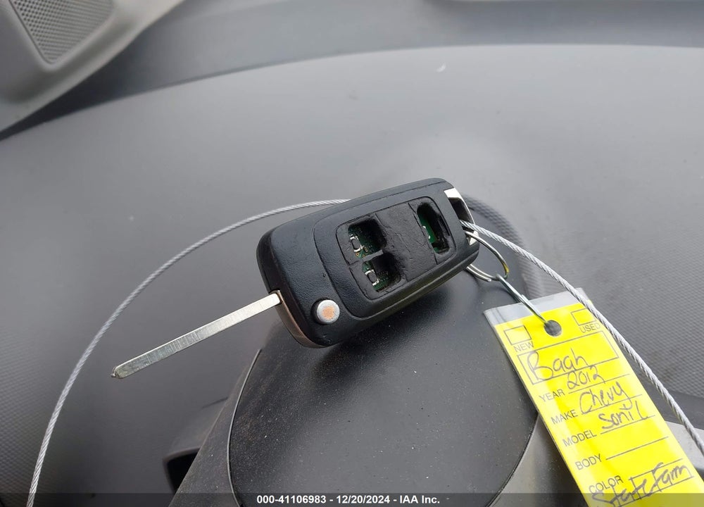 2012 CHEVROLET SONIC 2LT VIN: 1G1JC6SH7C4230402