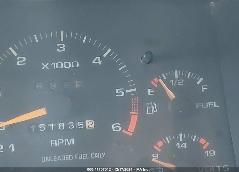 1996 CHEVROLET BLAZER VIN: 1GNDT13W1T2225106