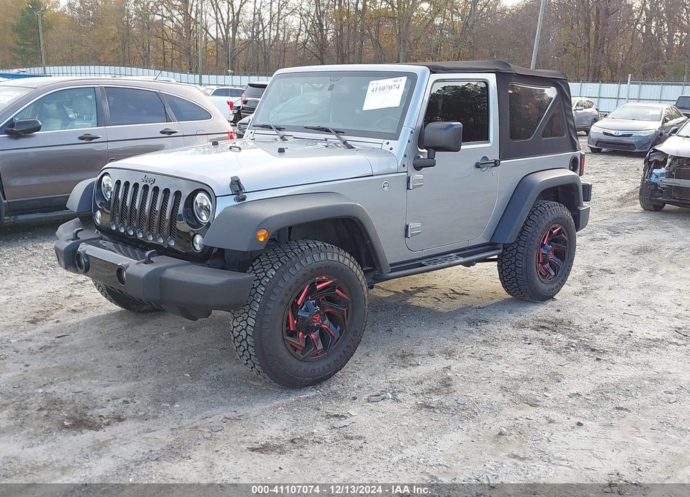 2016 JEEP WRANGLER WILLYS WHEELER VIN: 1C4AJWAG2GL347354