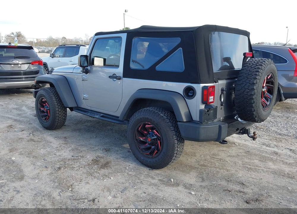 2016 JEEP WRANGLER WILLYS WHEELER VIN: 1C4AJWAG2GL347354