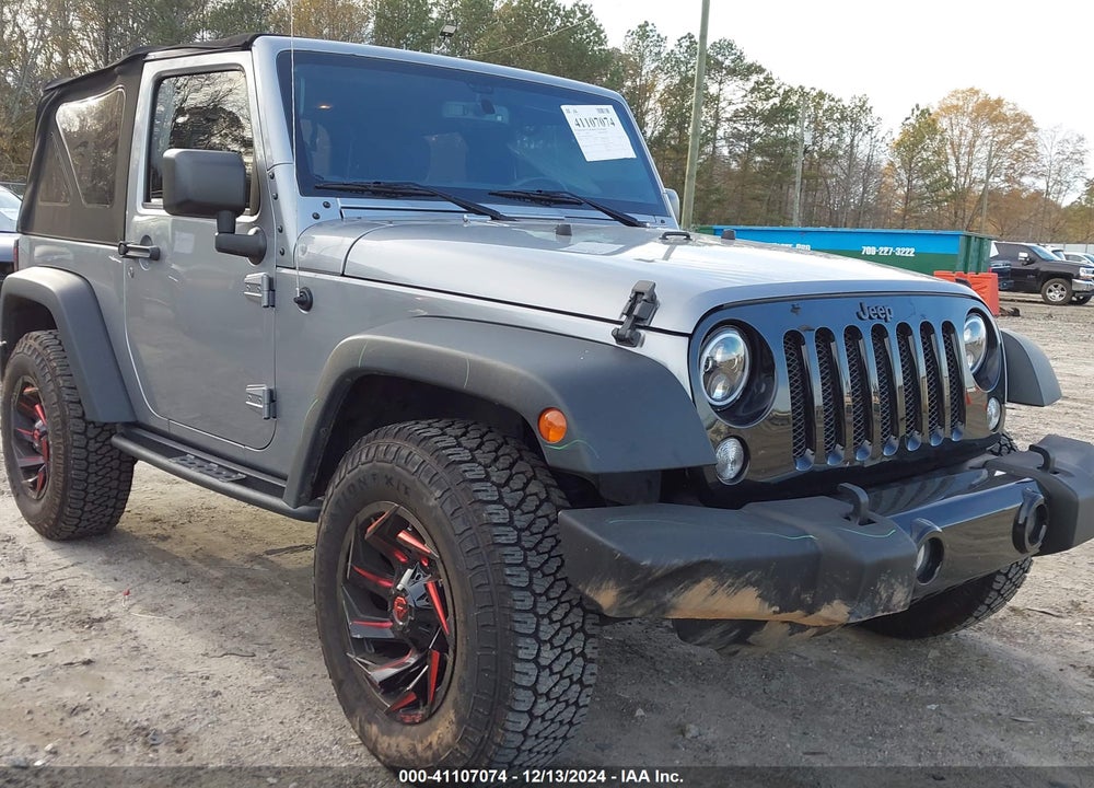 2016 JEEP WRANGLER WILLYS WHEELER VIN: 1C4AJWAG2GL347354