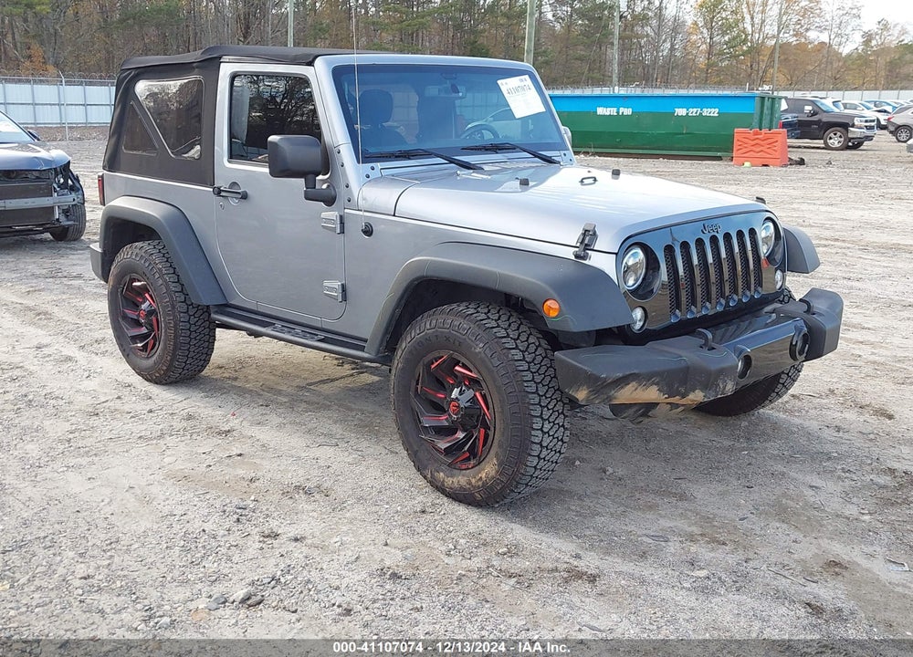 2016 JEEP WRANGLER WILLYS WHEELER VIN: 1C4AJWAG2GL347354