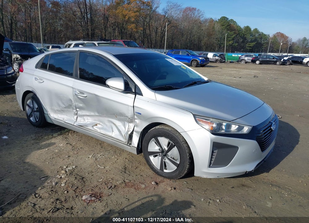2019 HYUNDAI IONIQ HYBRID BLUE VIN: KMHC65LC5KU111326