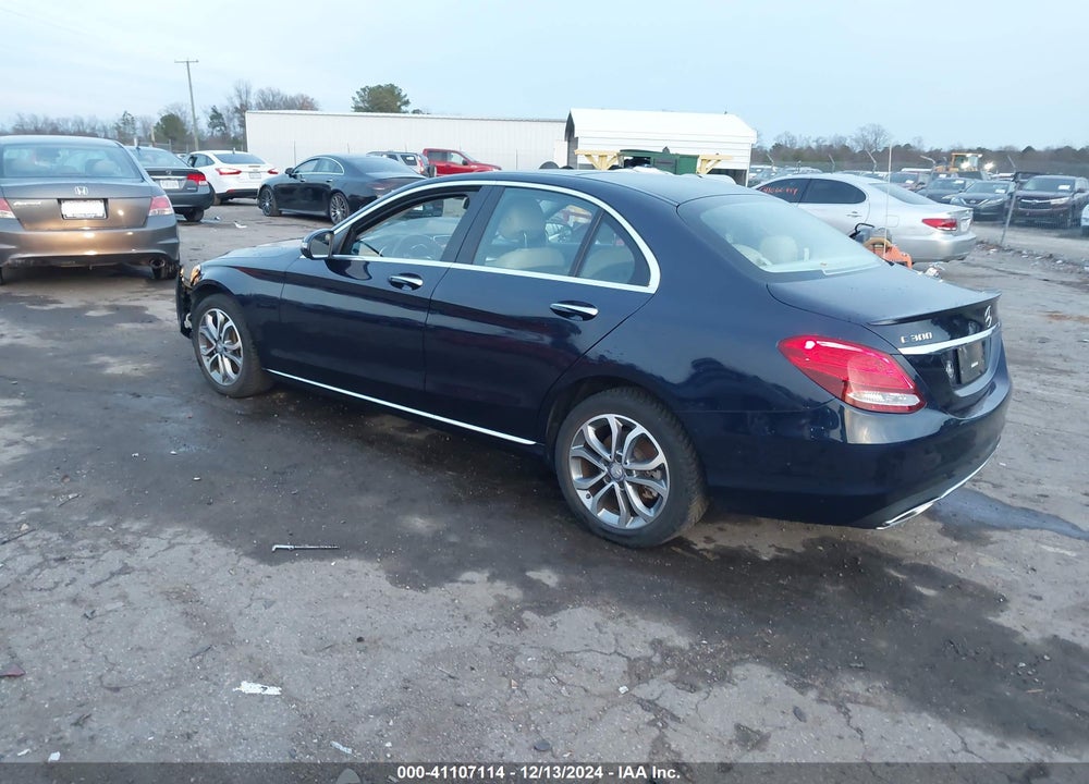2016 MERCEDES-BENZ C 300 4MATIC/LUXURY 4MATIC/SPORT 4MATIC VIN: WDDWF4KB0GR162382
