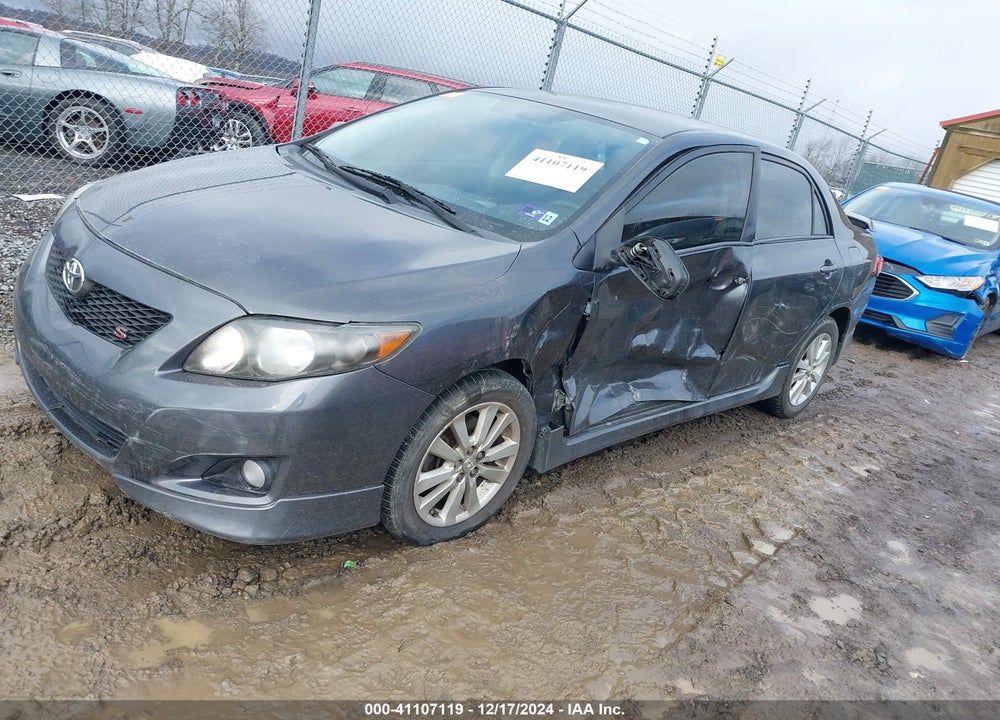 2009 TOYOTA COROLLA S VIN: 1NXBU40E19Z162723