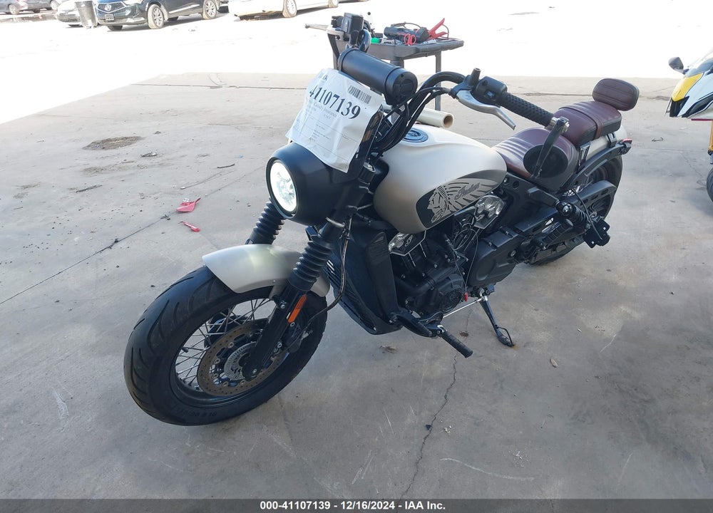 2022 INDIAN MOTORCYCLE CO. SCOUT BOBBER TWENTY ABS VIN: 56KMTG006N3184717