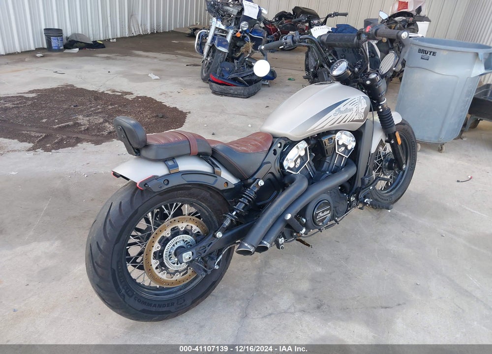 2022 INDIAN MOTORCYCLE CO. SCOUT BOBBER TWENTY ABS VIN: 56KMTG006N3184717