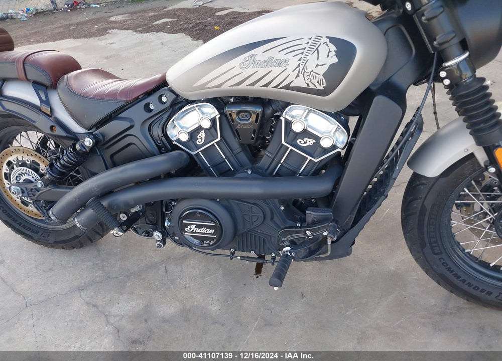 2022 INDIAN MOTORCYCLE CO. SCOUT BOBBER TWENTY ABS VIN: 56KMTG006N3184717