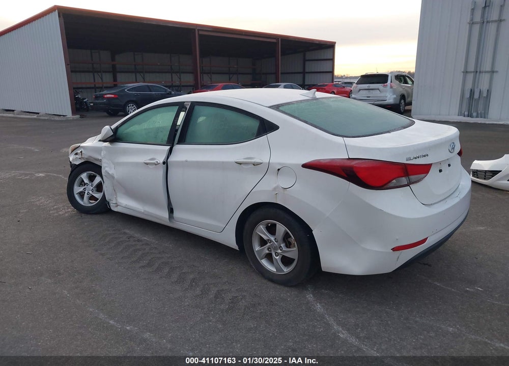 2014 HYUNDAI ELANTRA VIN: 5NPDH4AE3EH507576