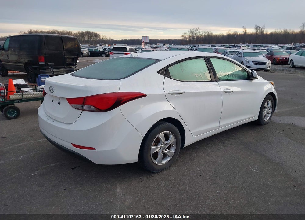2014 HYUNDAI ELANTRA VIN: 5NPDH4AE3EH507576