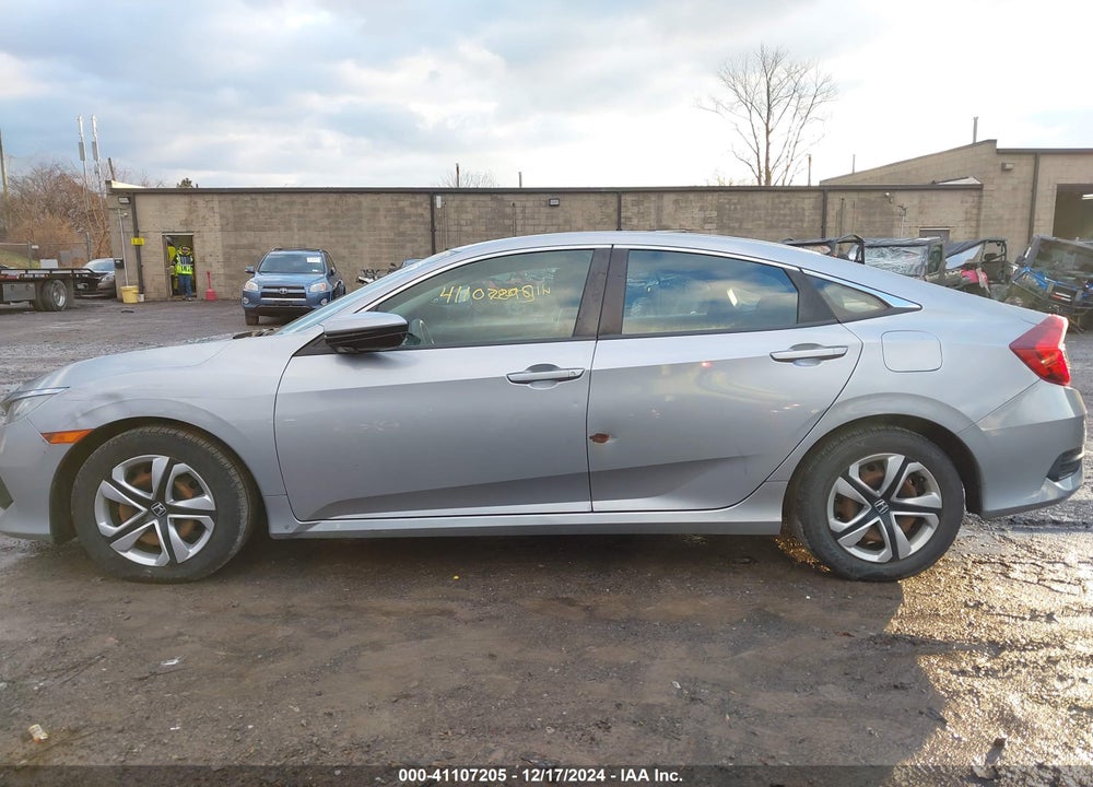 2018 HONDA CIVIC LX VIN: 2HGFC2F57JH514491
