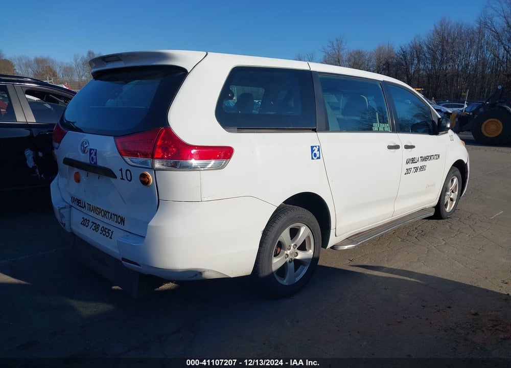 2014 TOYOTA SIENNA L V6 7 PASSENGER VIN: 5TDZK3DC8ES488500