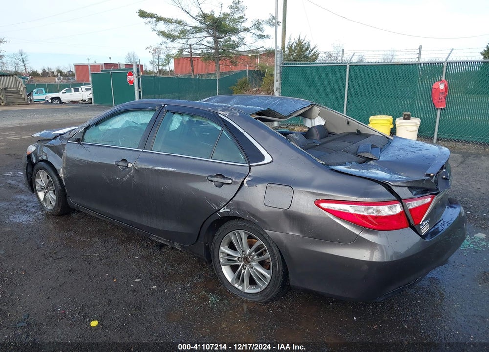 2016 TOYOTA CAMRY SE VIN: 4T1BF1FK3GU188887
