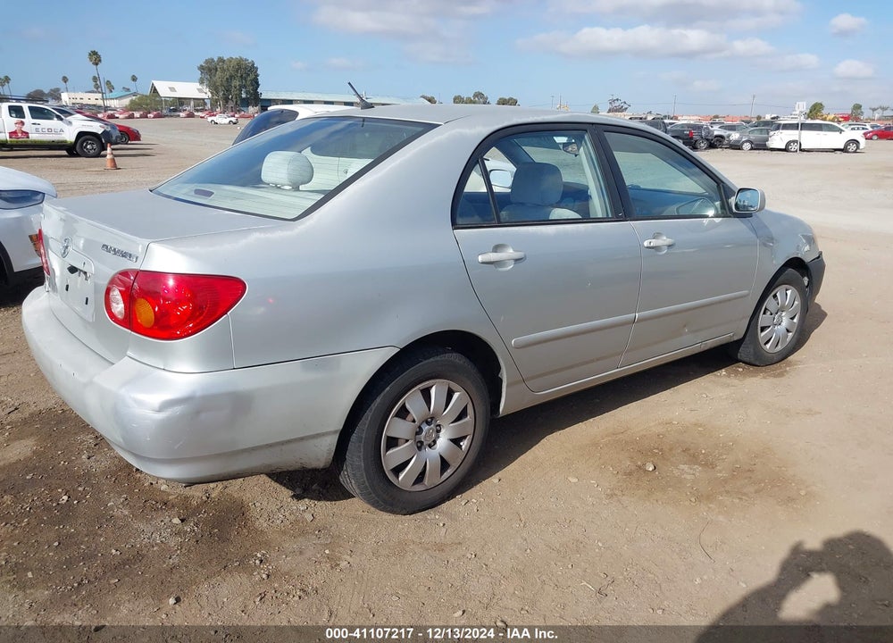 2003 TOYOTA COROLLA LE VIN: 1NXBR32E73Z085050
