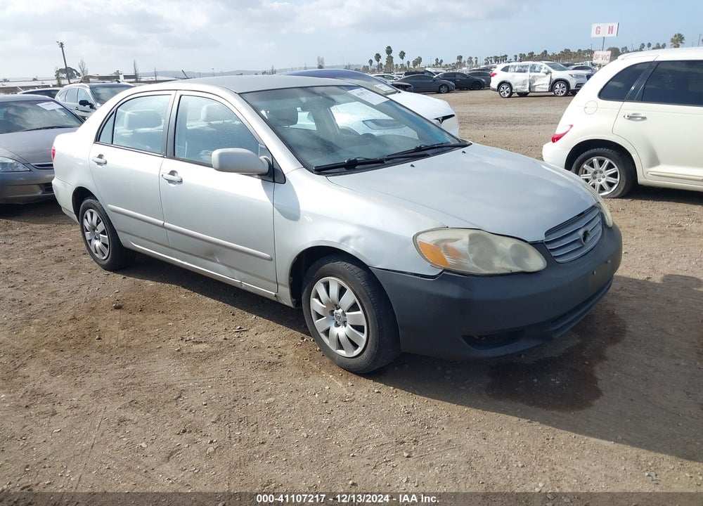 2003 TOYOTA COROLLA LE VIN: 1NXBR32E73Z085050