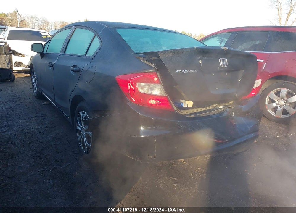 2012 HONDA CIVIC LX VIN: 2HGFB2F58CH580618