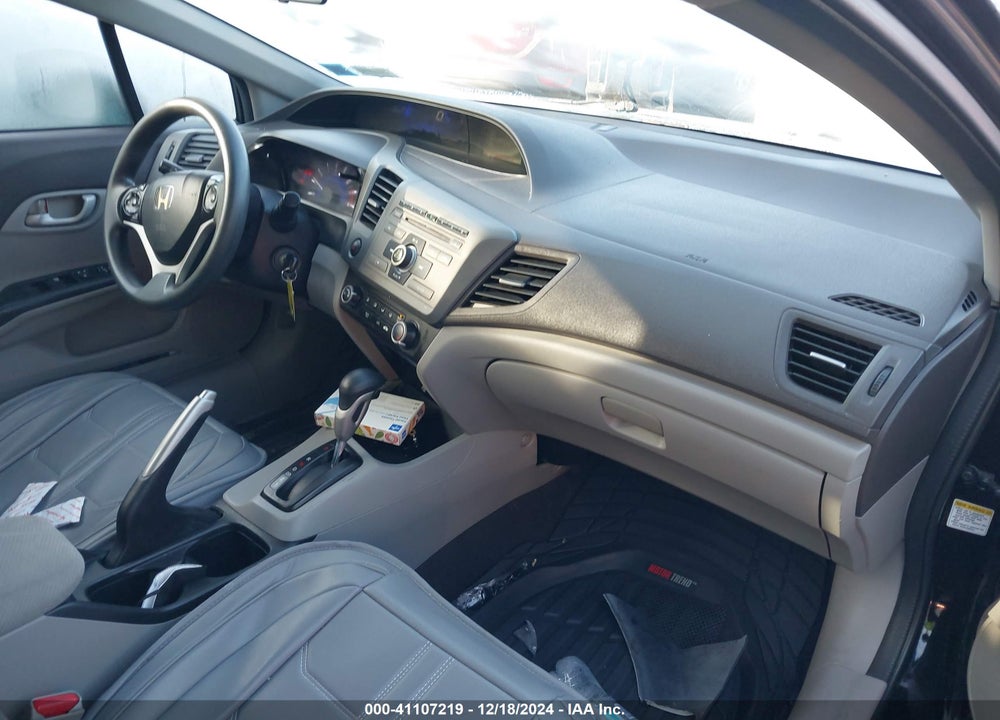 2012 HONDA CIVIC LX VIN: 2HGFB2F58CH580618