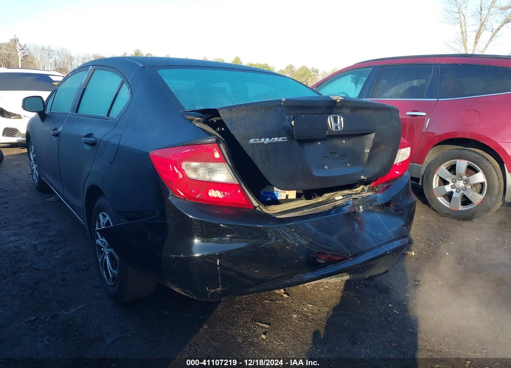2012 HONDA CIVIC LX VIN: 2HGFB2F58CH580618