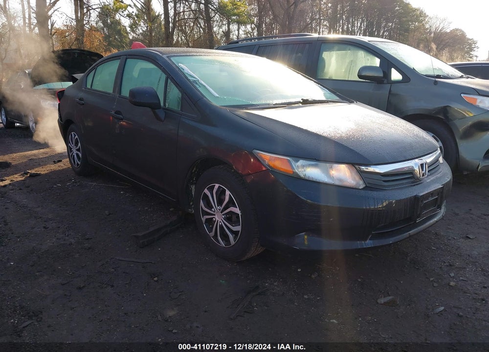 2012 HONDA CIVIC LX VIN: 2HGFB2F58CH580618