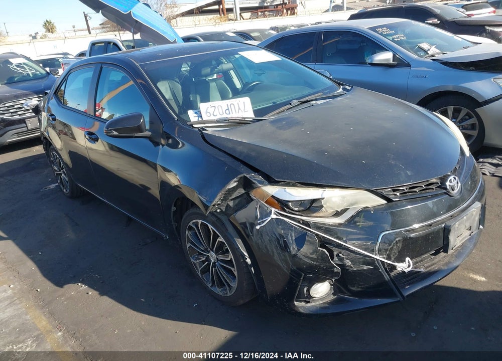 2016 TOYOTA COROLLA S PLUS VIN: 5YFBURHEXGP464981
