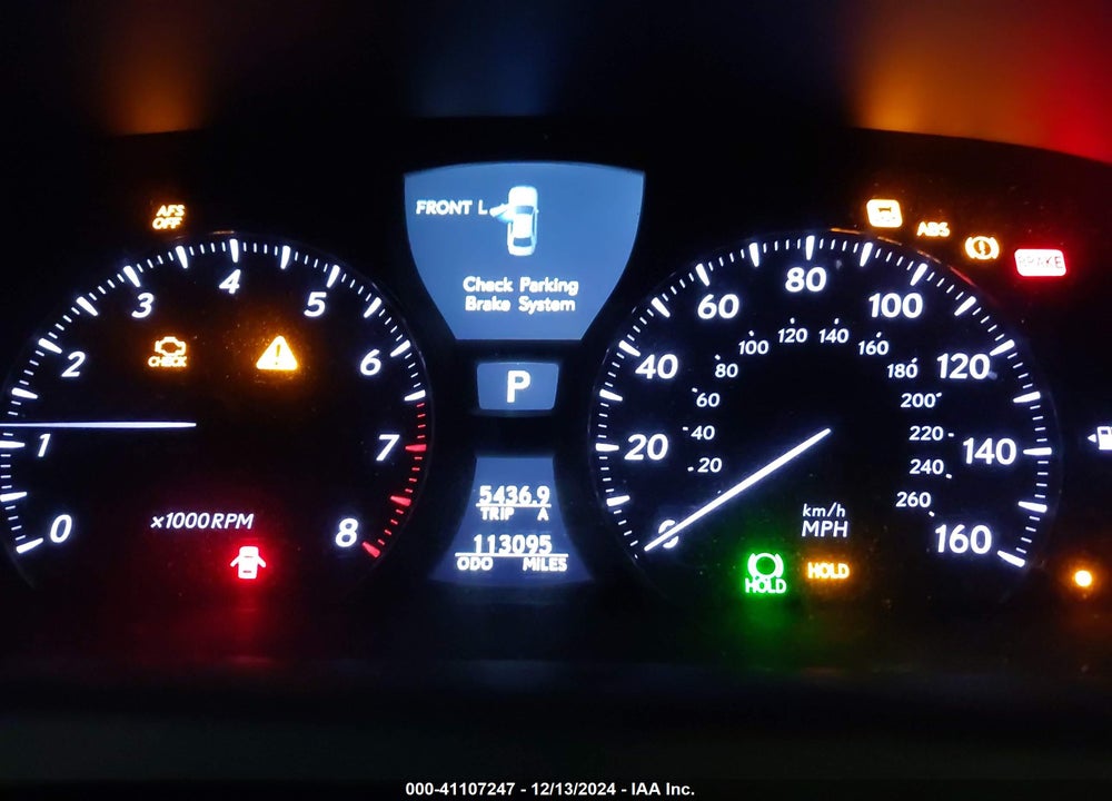 2008 LEXUS LS 460 VIN: JTHBL46F885058454