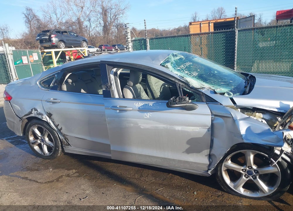 2016 FORD FUSION S VIN: 3FA6P0G74GR312086