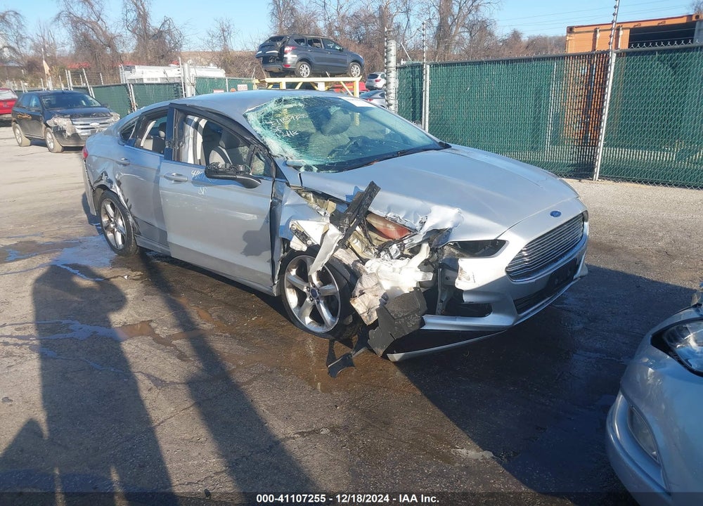 2016 FORD FUSION S VIN: 3FA6P0G74GR312086