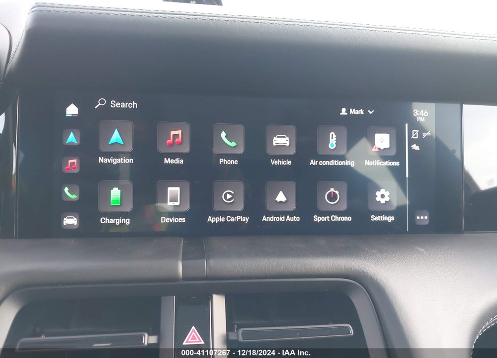 2021 PORSCHE TAYCAN 4S VIN: WP0AB2Y12MLA40109