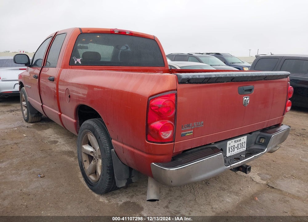 2007 DODGE RAM 1500 SLT VIN: 1D7HA18P07S254187