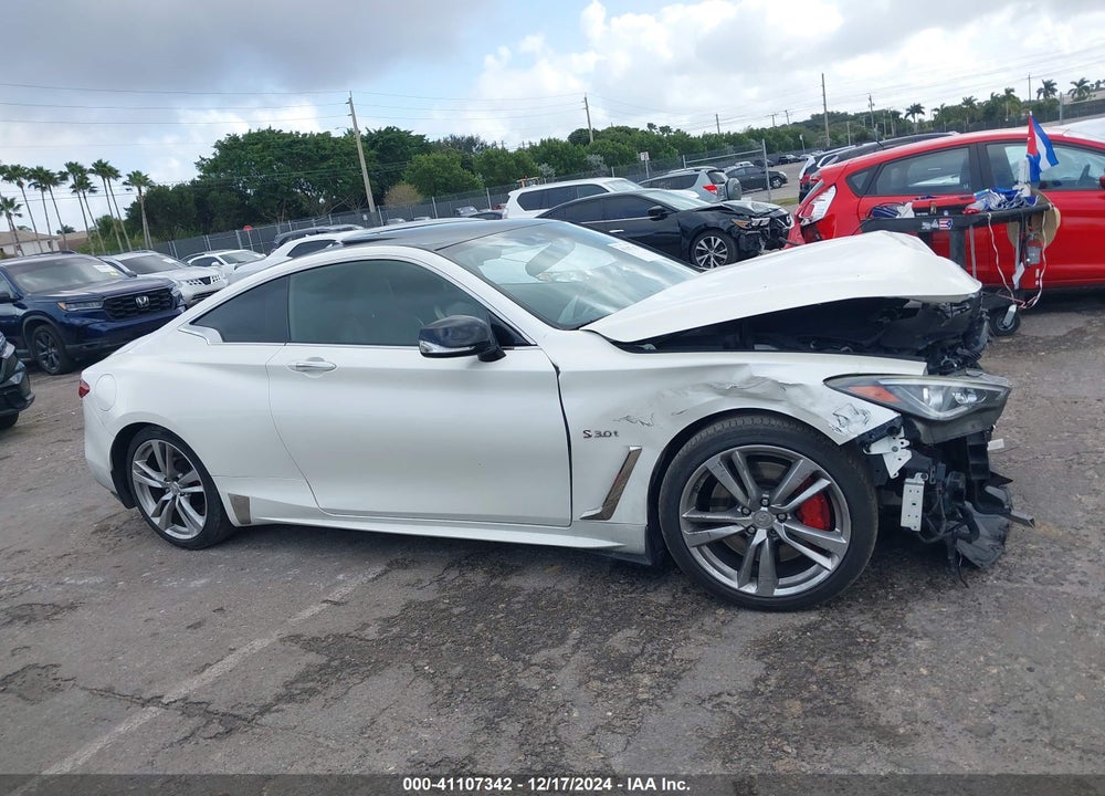 2018 INFINITI Q60 3.0T RED SPORT 400 VIN: JN1FV7EL9JM630961