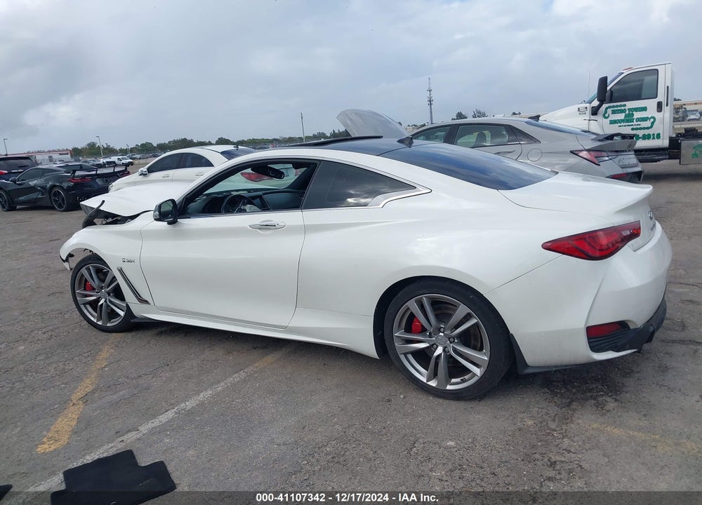 2018 INFINITI Q60 3.0T RED SPORT 400 VIN: JN1FV7EL9JM630961