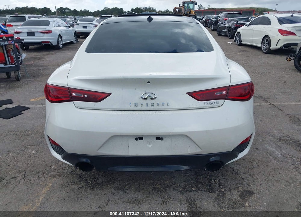 2018 INFINITI Q60 3.0T RED SPORT 400 VIN: JN1FV7EL9JM630961
