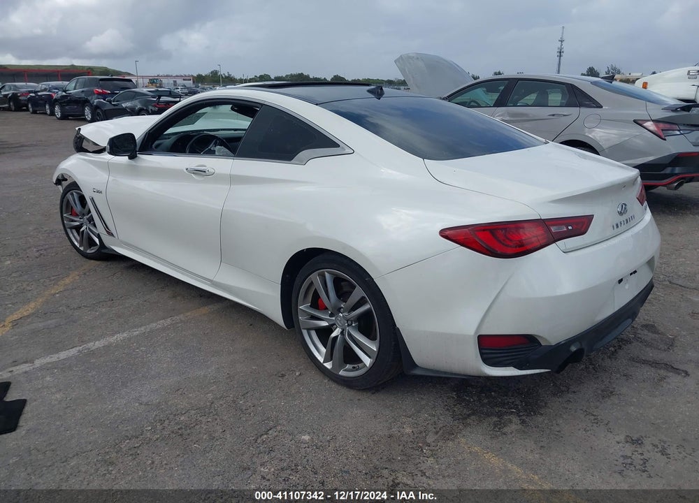 2018 INFINITI Q60 3.0T RED SPORT 400 VIN: JN1FV7EL9JM630961