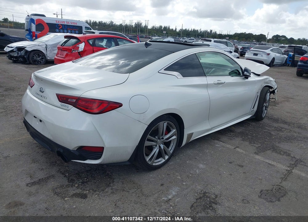 2018 INFINITI Q60 3.0T RED SPORT 400 VIN: JN1FV7EL9JM630961