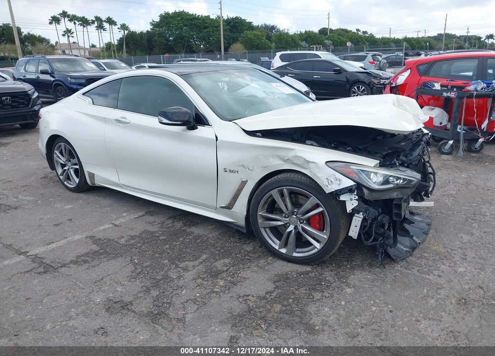 2018 INFINITI Q60 3.0T RED SPORT 400 VIN: JN1FV7EL9JM630961