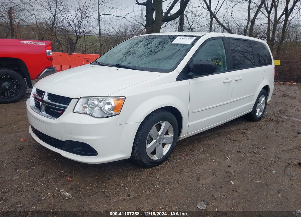 2013 DODGE GRAND CARAVAN SE VIN: 2C4RDGBG4DR616665