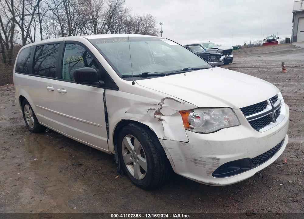 2013 DODGE GRAND CARAVAN SE VIN: 2C4RDGBG4DR616665
