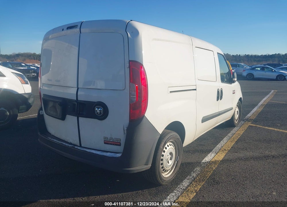 2018 RAM PROMASTER CITY TRADESMAN VIN: ZFBERFAB0J6J18680
