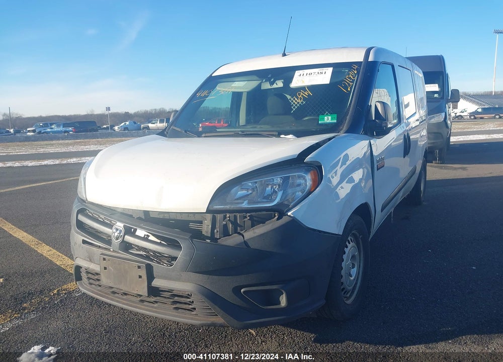 2018 RAM PROMASTER CITY TRADESMAN VIN: ZFBERFAB0J6J18680