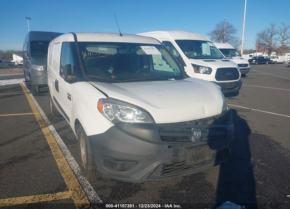 2018 RAM PROMASTER CITY TRADESMAN VIN: ZFBERFAB0J6J18680