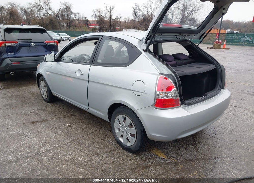 2010 HYUNDAI ACCENT GS VIN: KMHCM3AC5AU153541