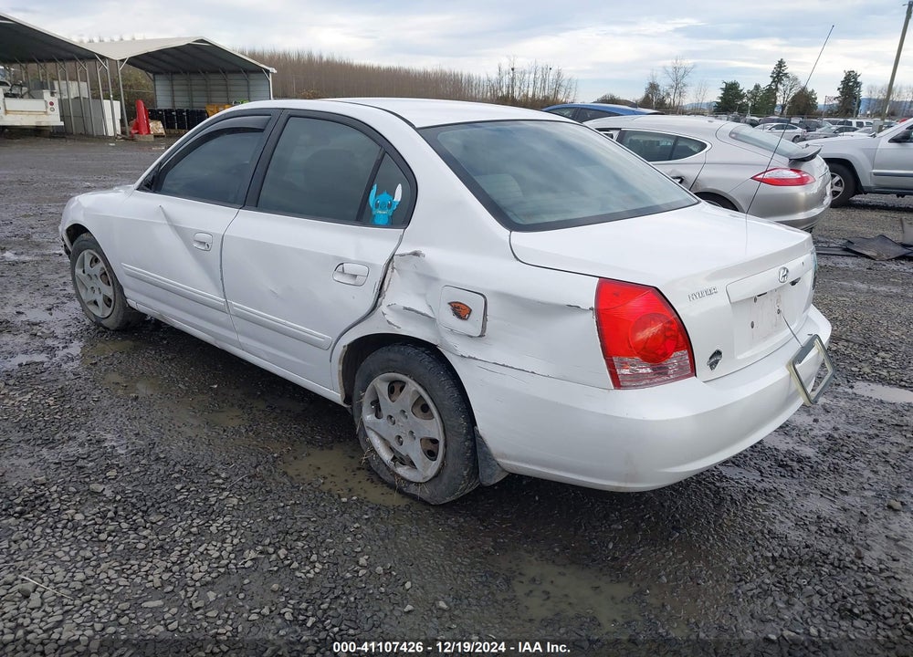 2004 HYUNDAI ELANTRA GLS/GT VIN: KMHDN46DX4U768762