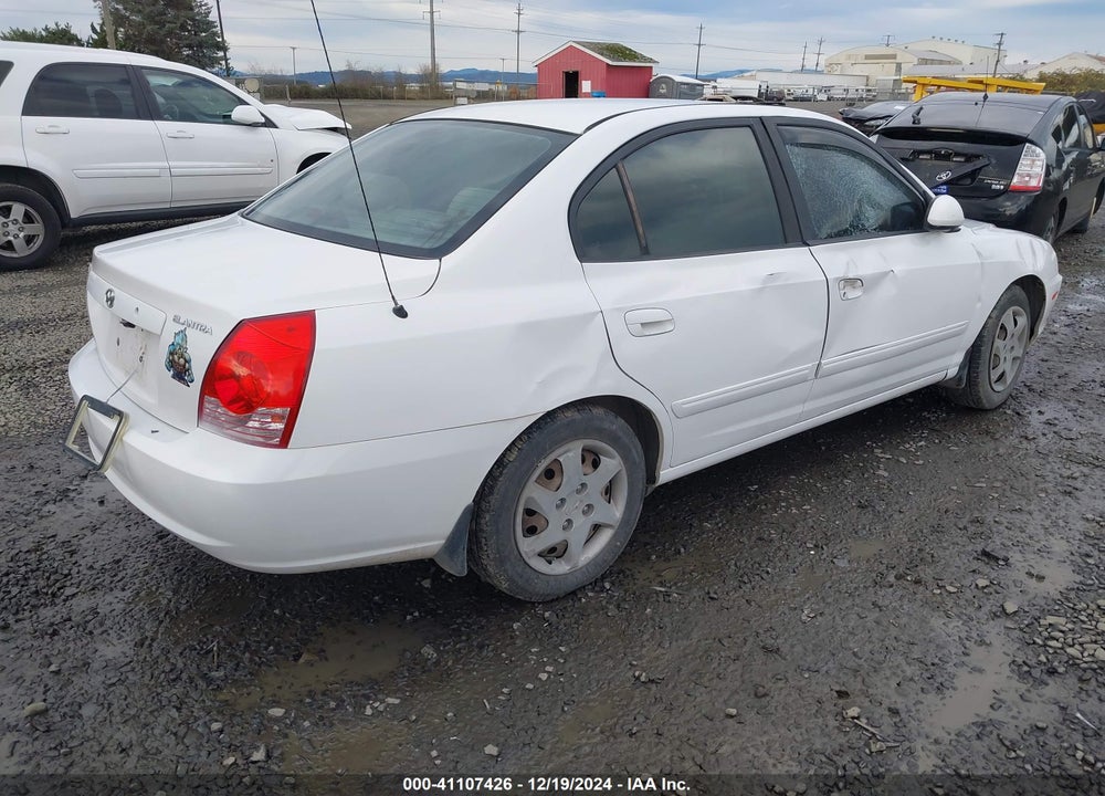 2004 HYUNDAI ELANTRA GLS/GT VIN: KMHDN46DX4U768762