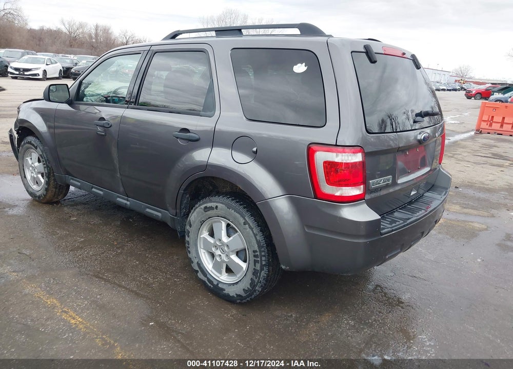2011 FORD ESCAPE XLT VIN: 1FMCU0D74BKB90980
