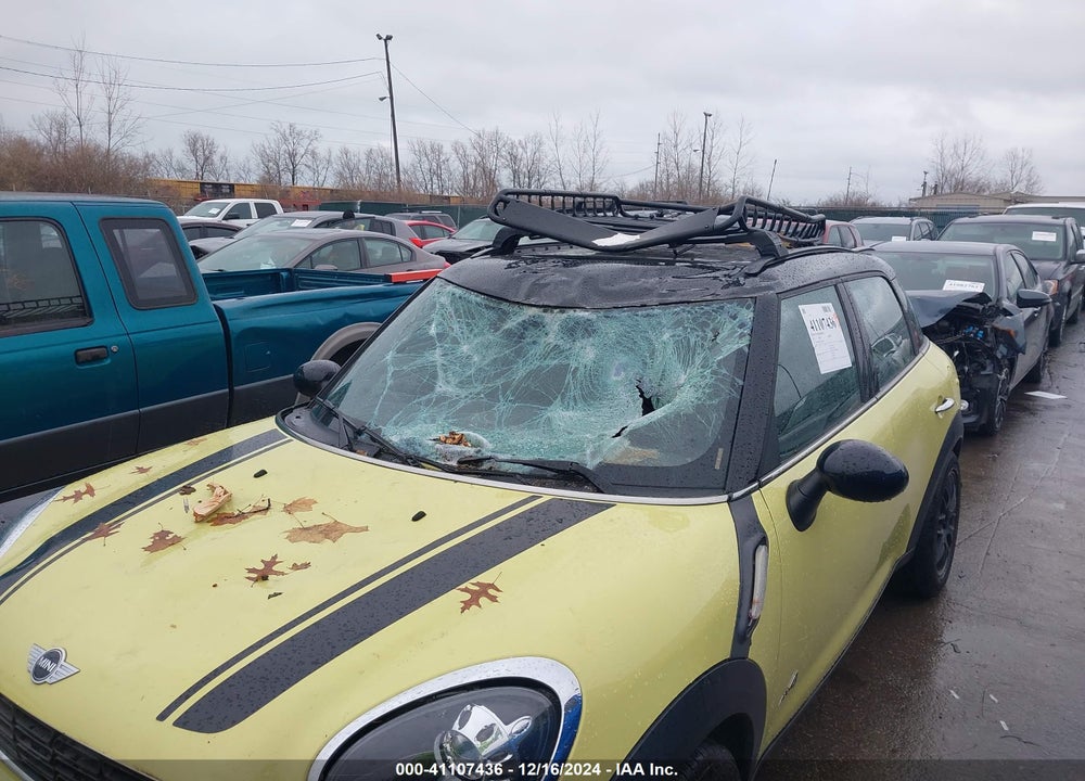 2012 MINI COOPER S COUNTRYMAN VIN: WMWZC5C5XCWL62256