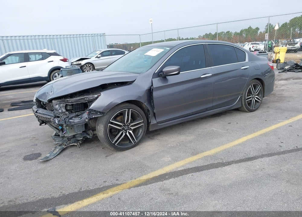 2016 HONDA ACCORD VIN: 1HGCR2F54GA183474